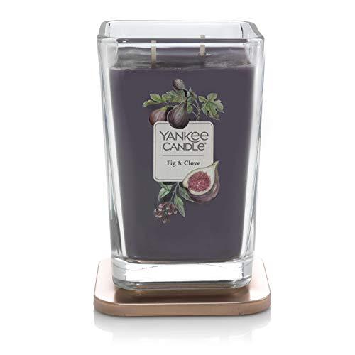 Yankee Candle, Large 2-Wick Square Candles| Fig & Clove
