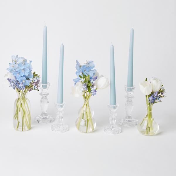 Lace Edge Candle Decoration set