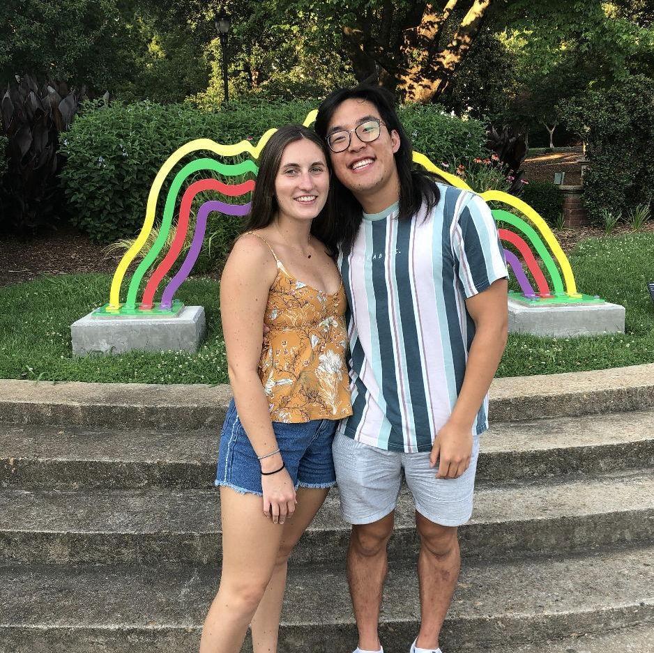 Connor visits Raleigh for the first time in the summer of 2022