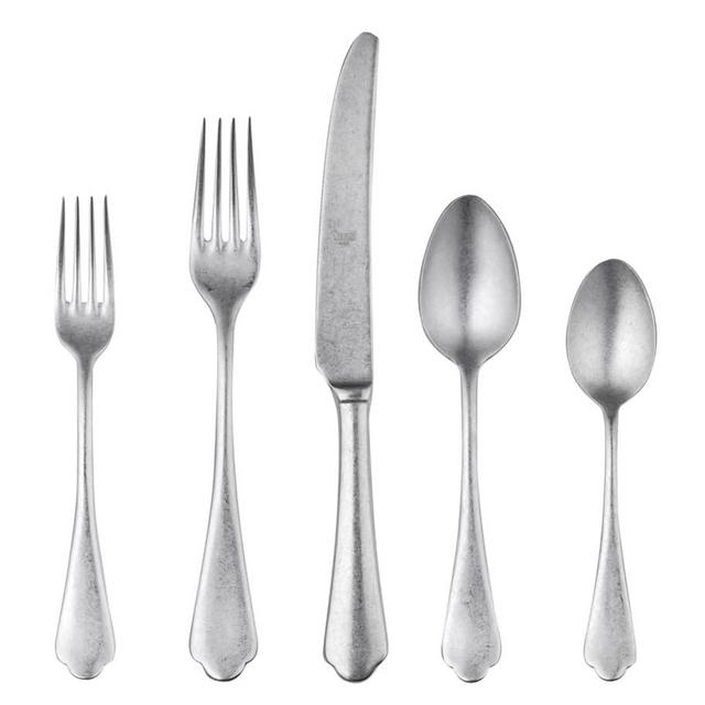 MepraDolce Vita Pewter 20-Piece Flatware Set