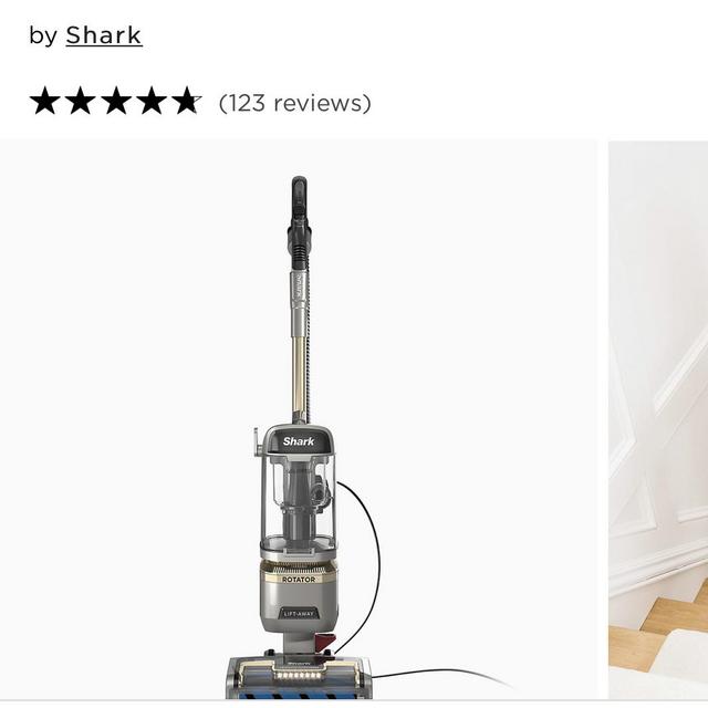 Shark Rotator Lift-Away ADV DuoClean PowerFins Upright Vacuum with Self-Cleaning Brushroll (LA502)