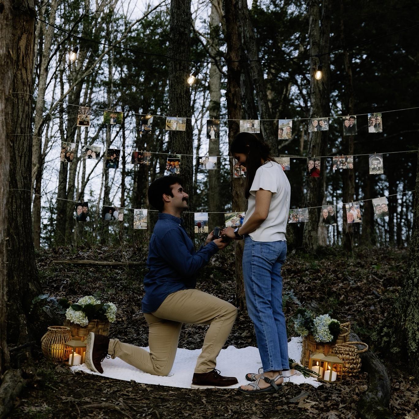 She said yes!