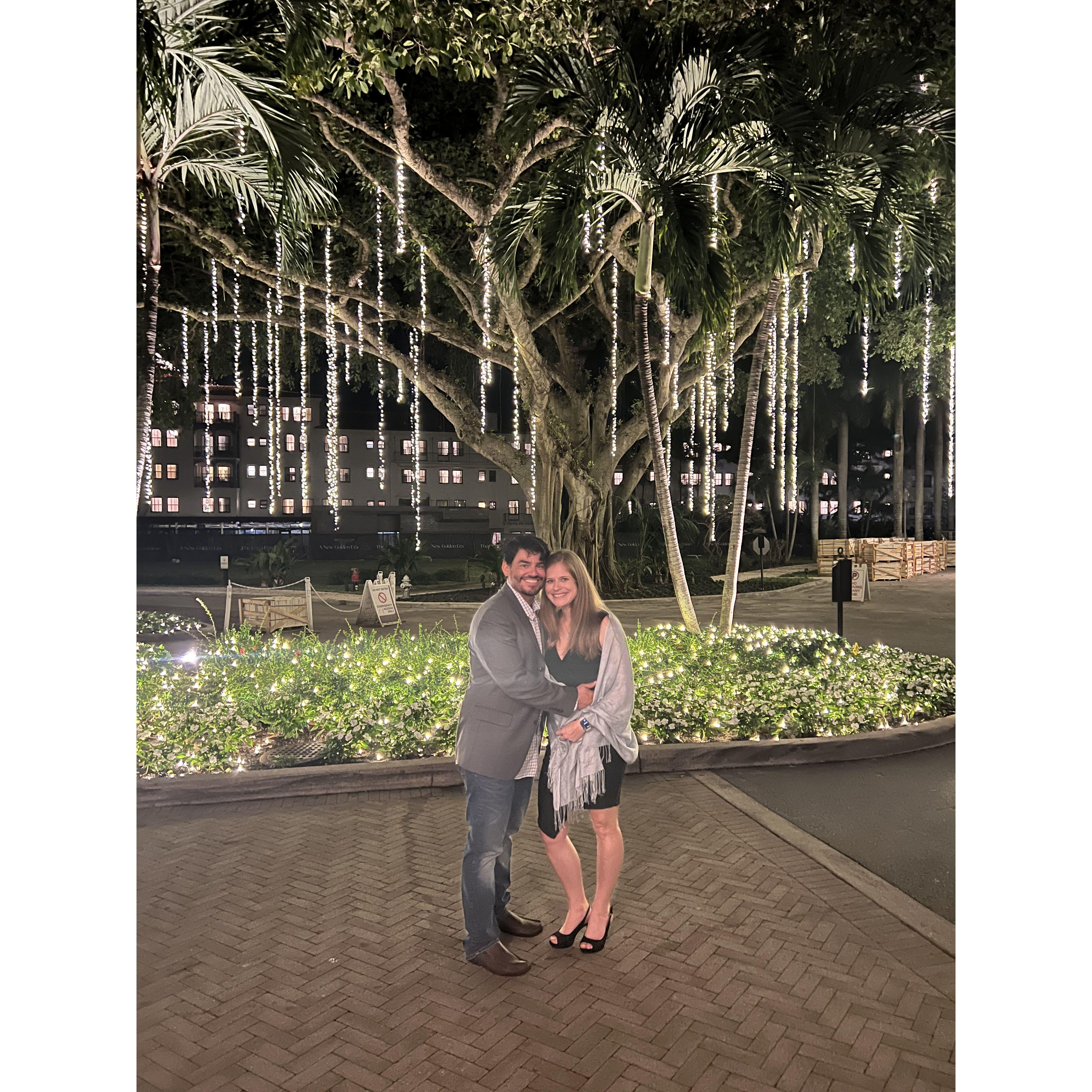 The Boca Raton Resort for Becky's birthday