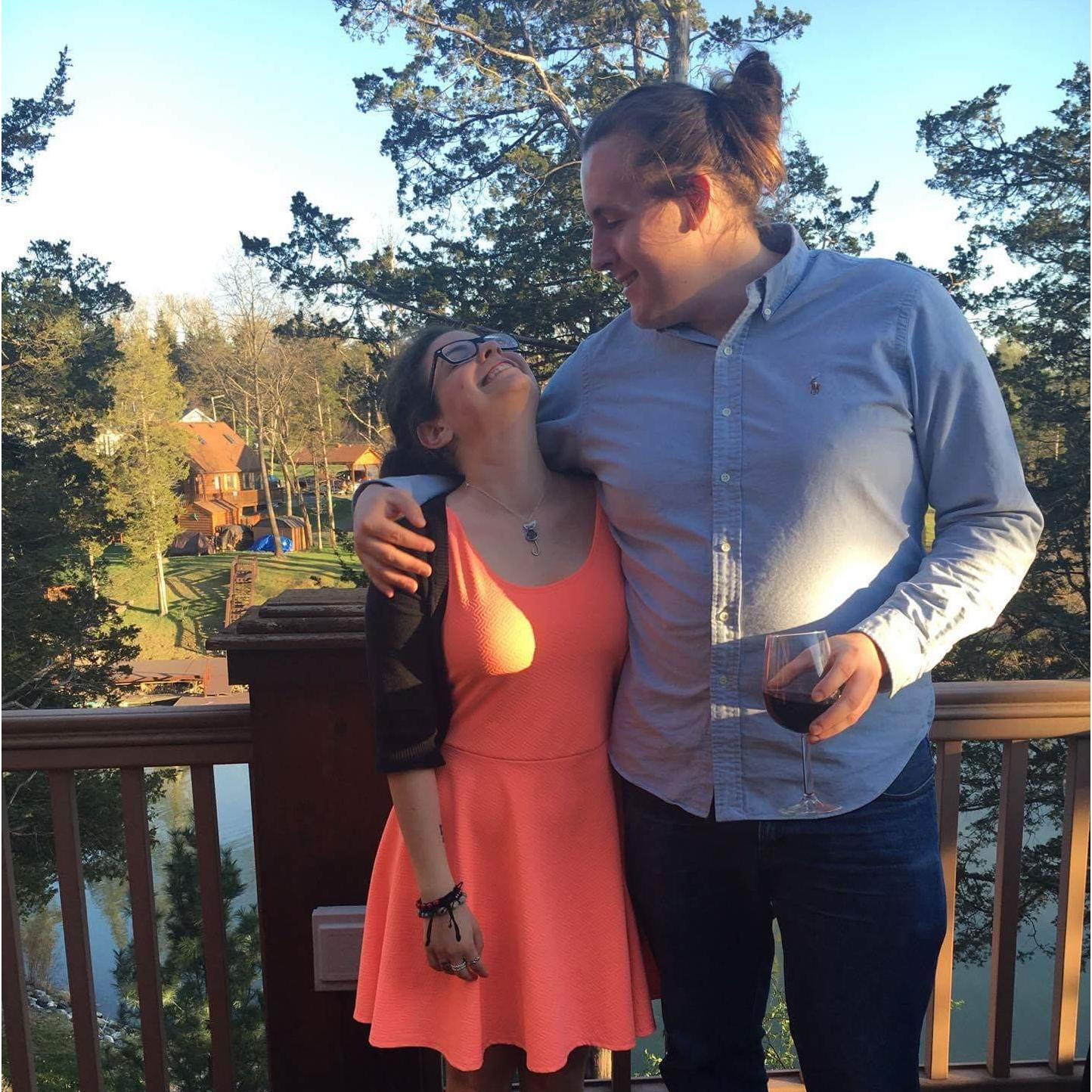 Our first year together!