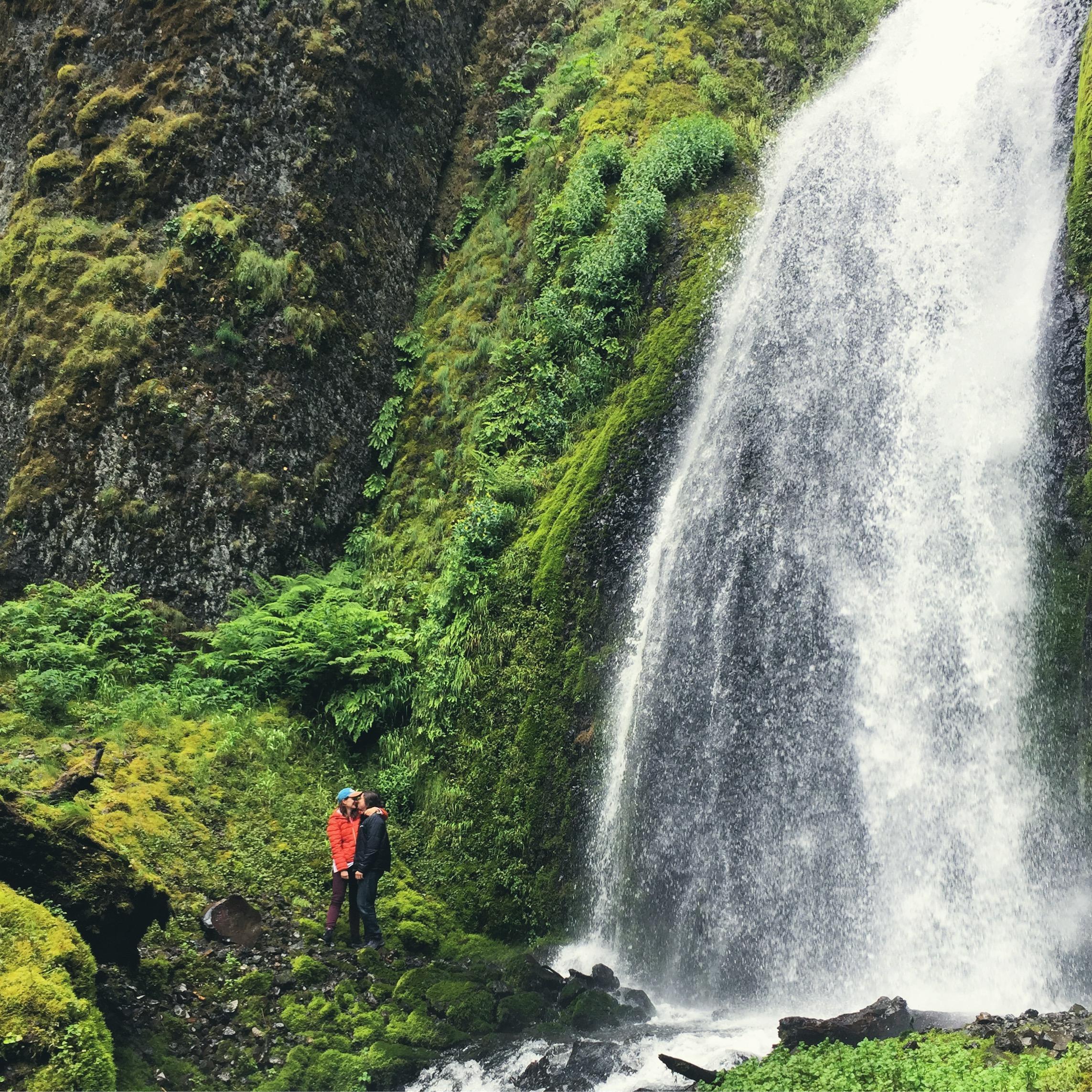 Waterfalls seem to play an integral part in our relationship.