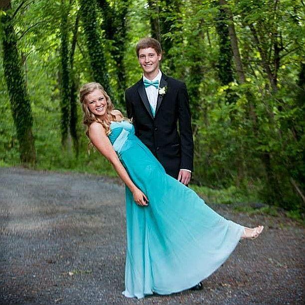 First prom together.