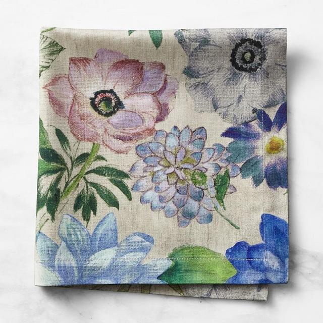 La Vie en Bleu Napkins, Set of 4