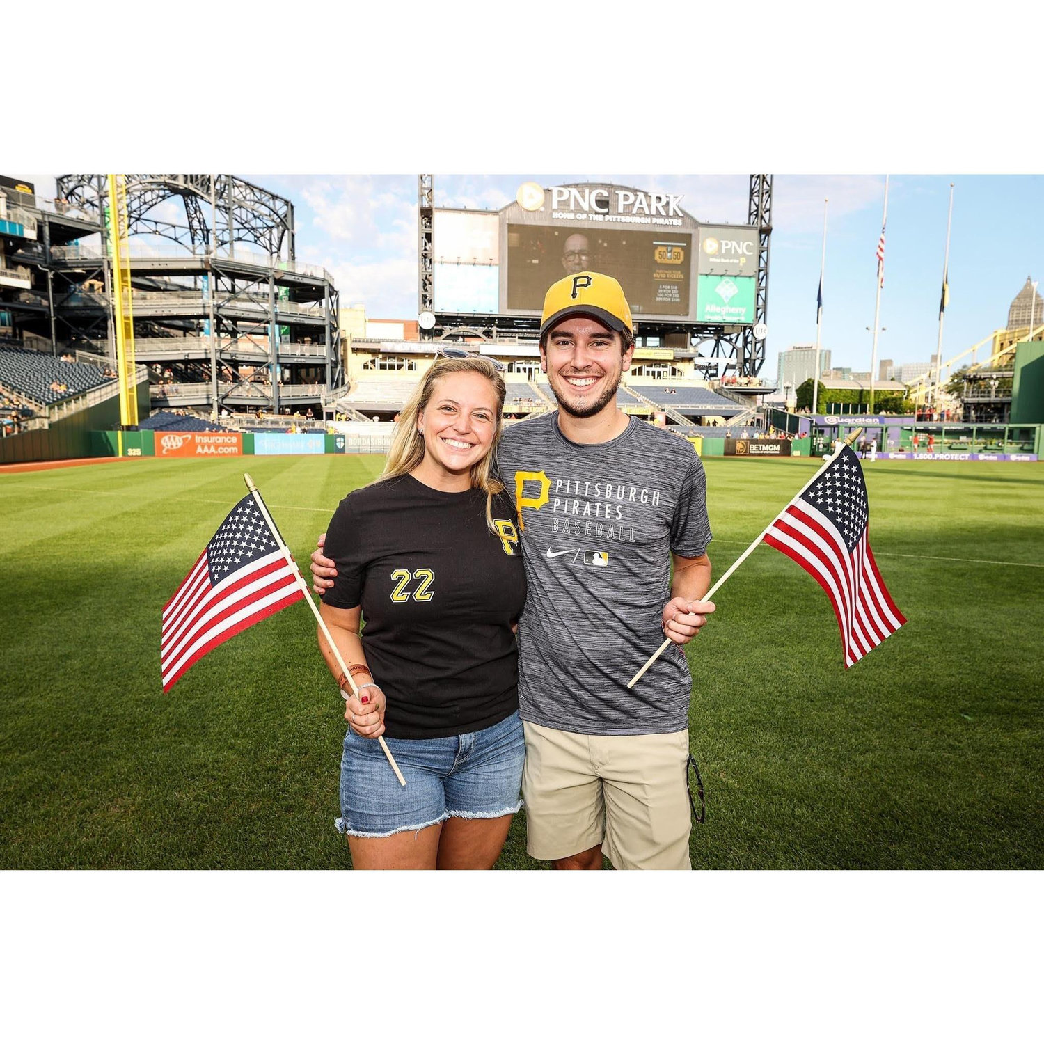 Working on converting him to a Pittsburgh sports fan :)
