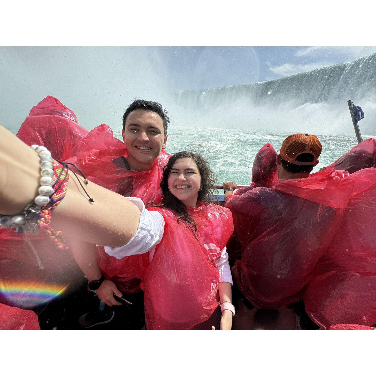 En las cataratas del Niagara