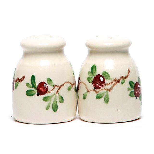 Cranberry Salt and Pepper Shaker Set