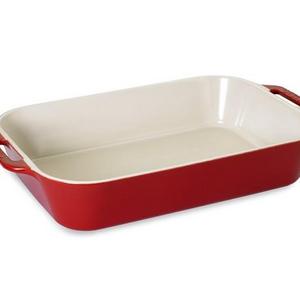 Staub Ceramics Rectangular Baking Dish, 13" X 9", White