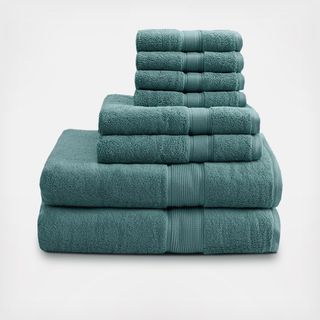 Signature Cotton 8-Piece Towel Set