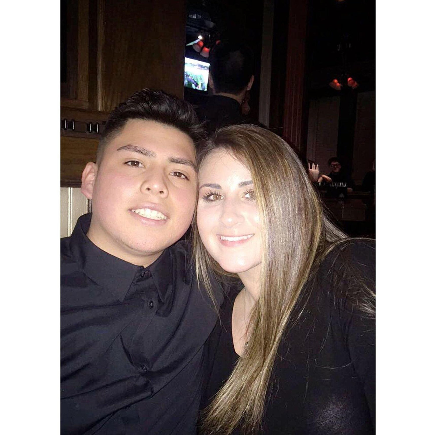 One of our first pictures with each other.