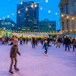 Winter at Dilworth Park - Ice rink and Wintergarden
