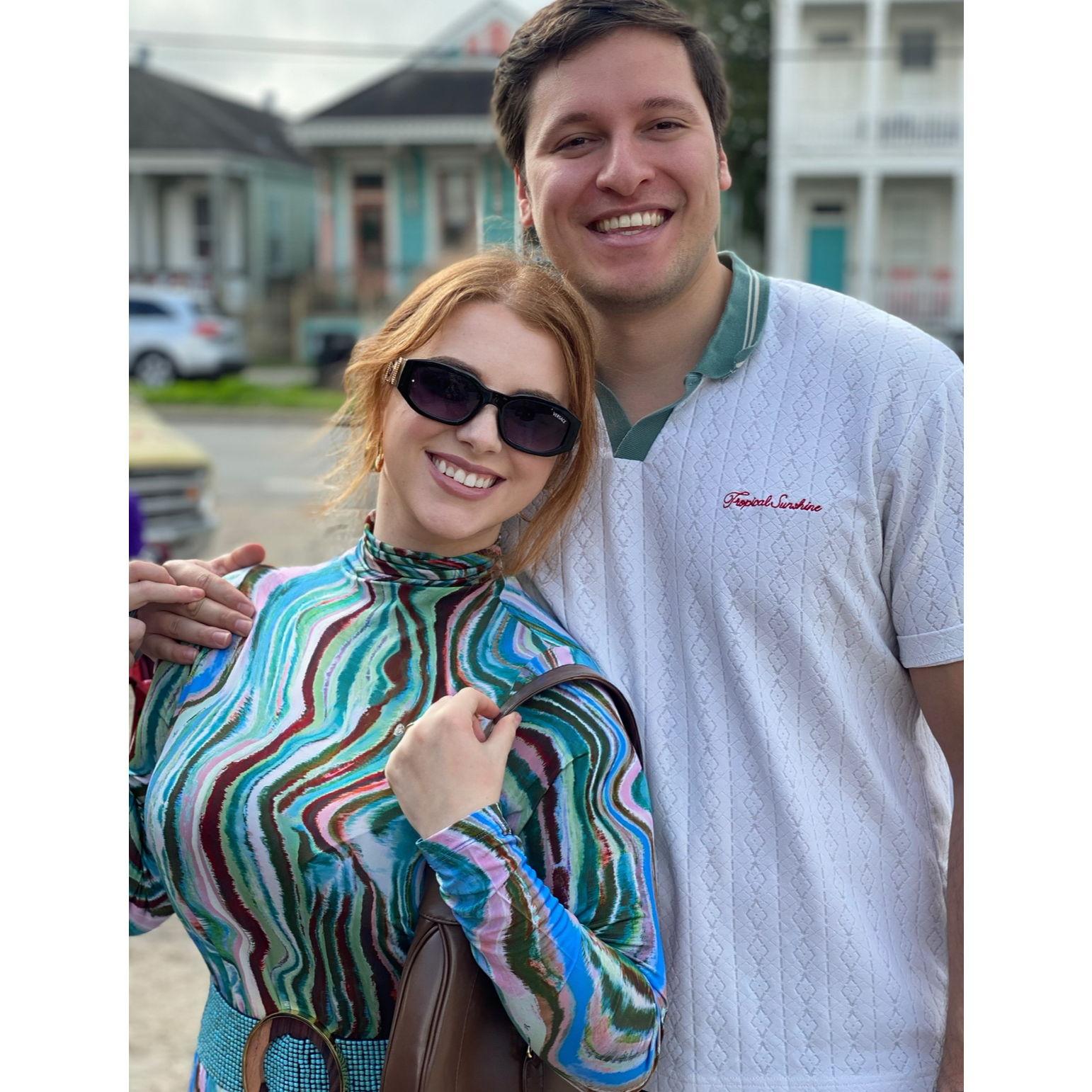 Alex's first time in New Orleans (Lily's favorite place), December 2024