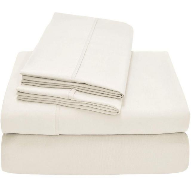 Bare Home Premium -  Queen Size Sheets - (Light Ivory)