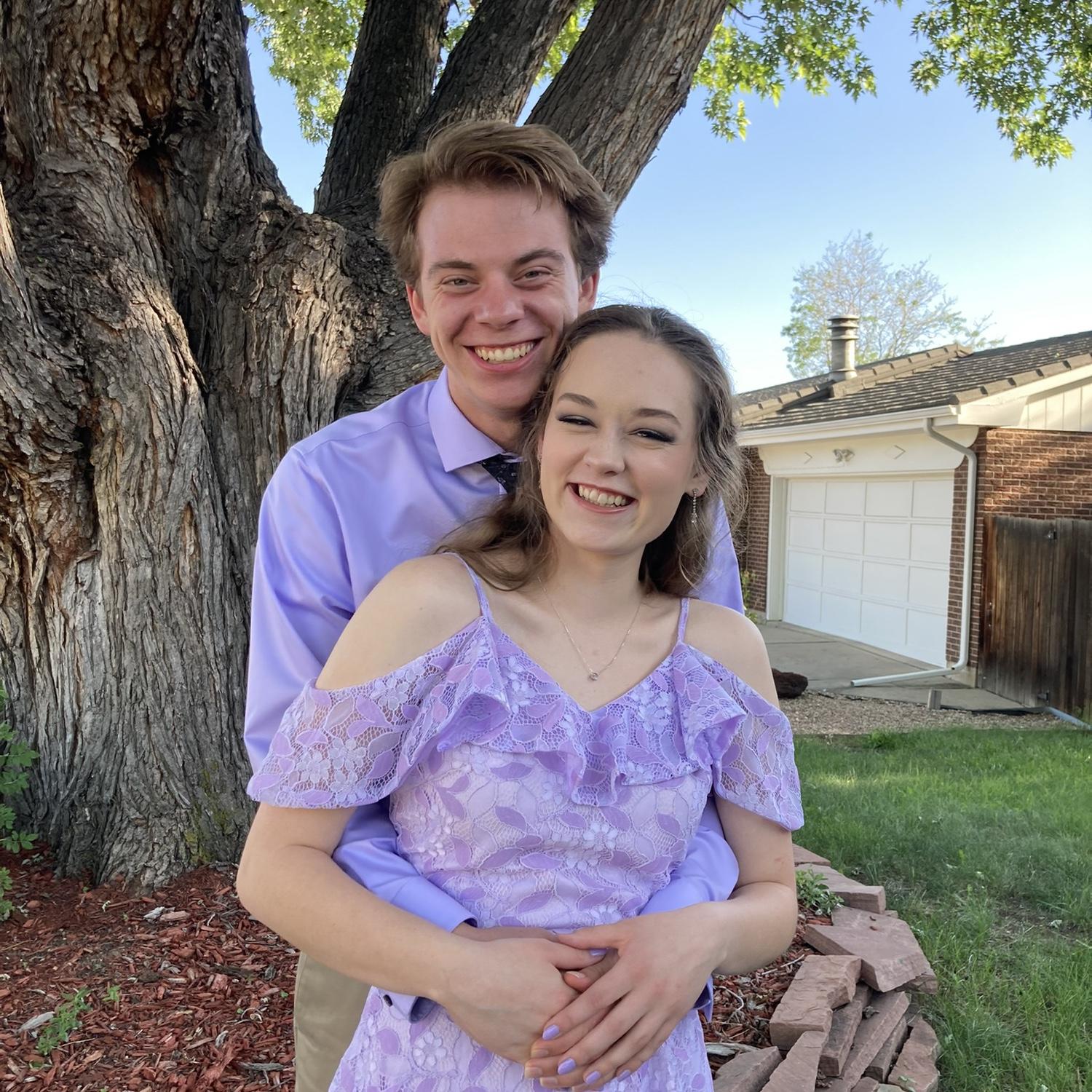 The first wedding we attended as a couple!