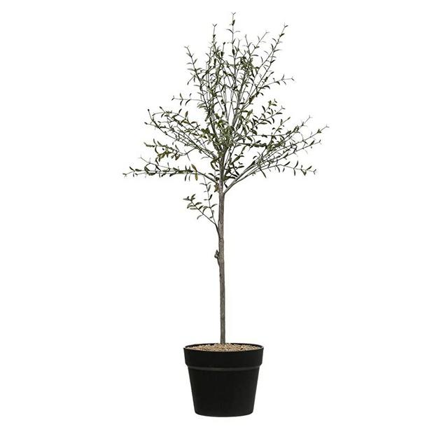 Creative Co-Op DF2615 29" H Thyme Topiary in Pot Faux Botanicals, Green