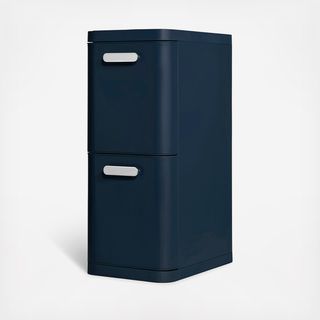 Durable 2-Drawer Recycling Bin