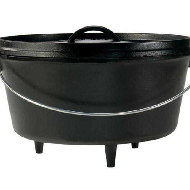 Lodge Cast Iron 8 Quart Deep Dutch Oven L12DC03