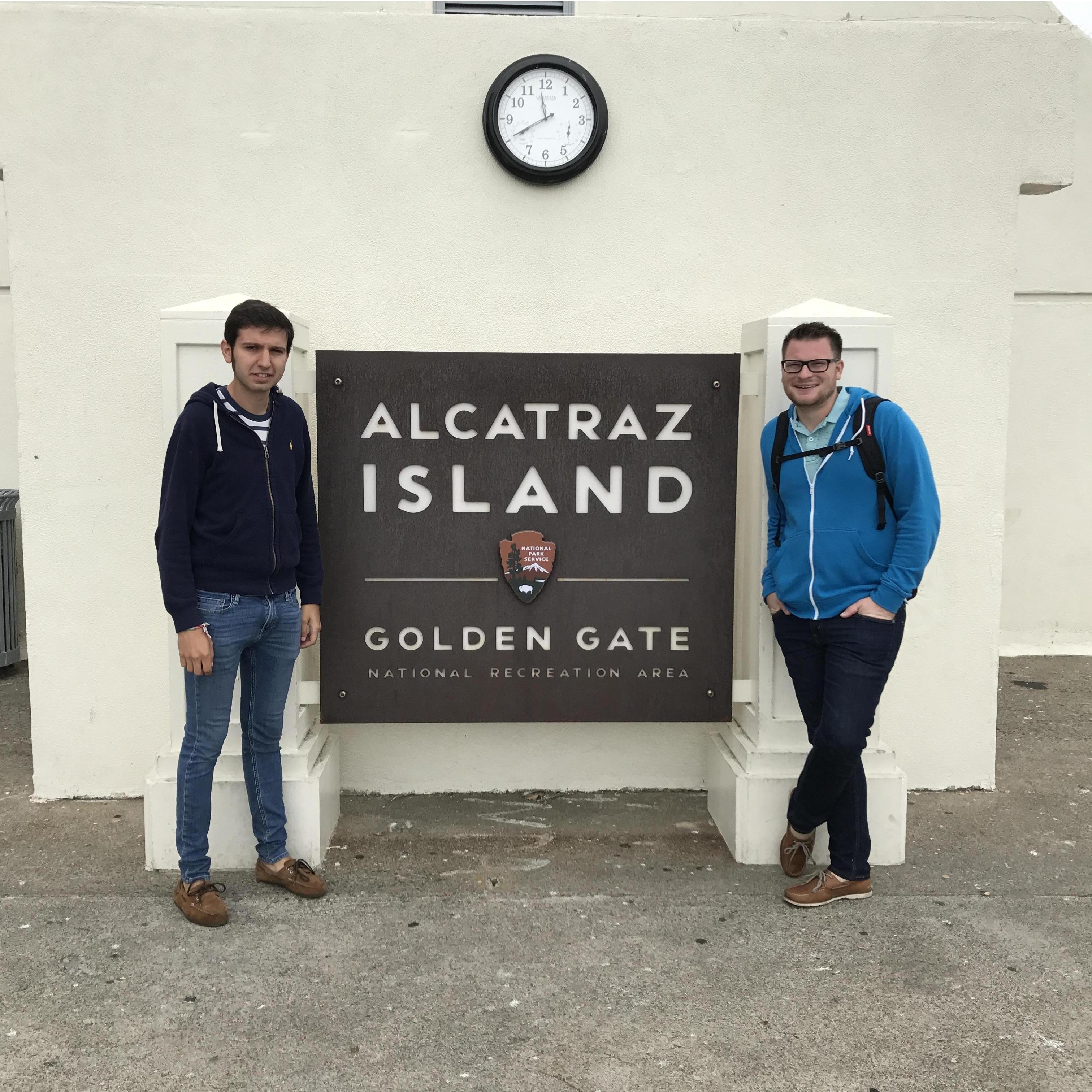 Alcatraz August 2017. Our last trip together before Jesus moved back to Spain after we met
Agosto 2017. Nuestro último viaje juntos antes de que Jesús regresara a España después de que nos conocimos