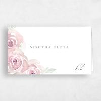 Pink Wedding Place Card - Roana
