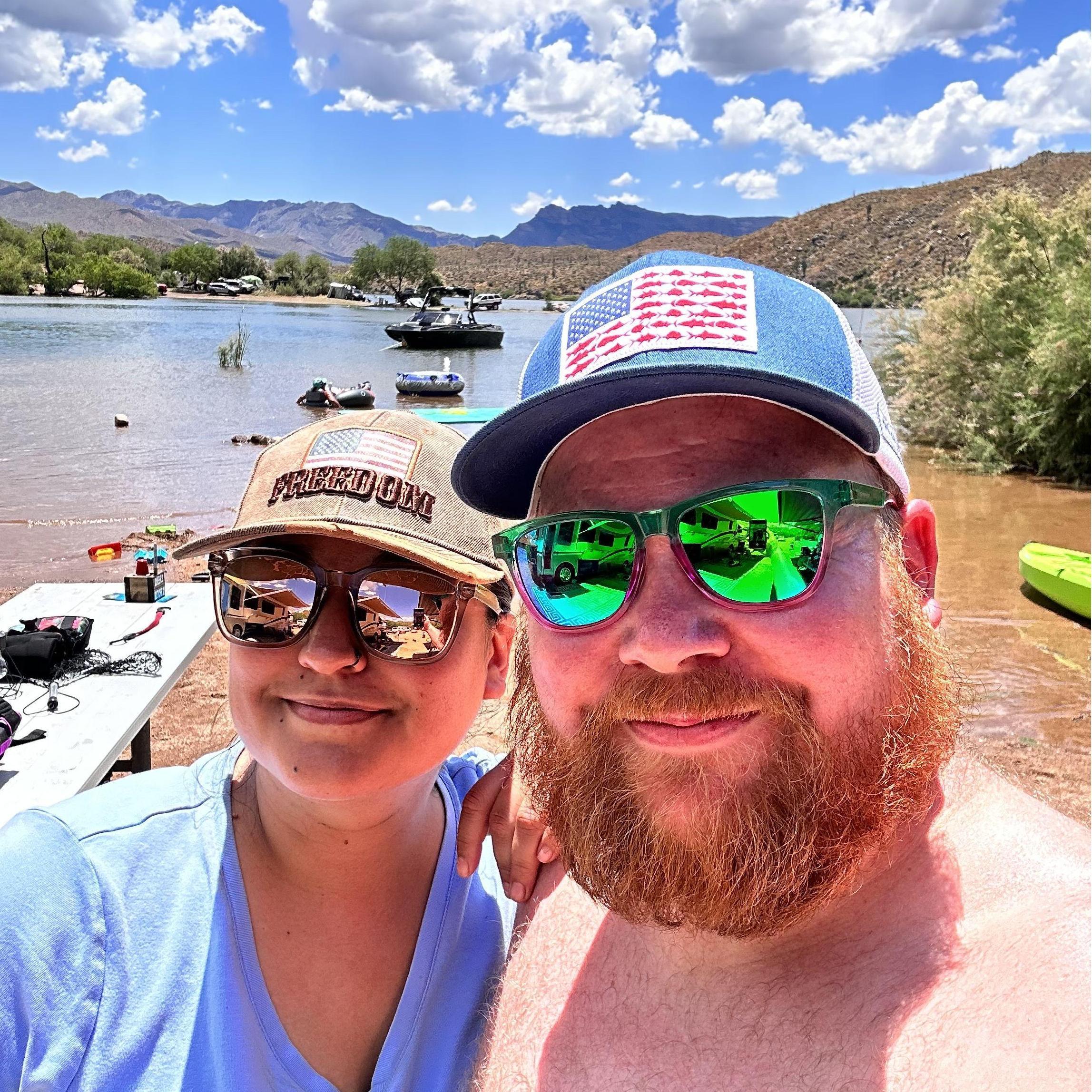 Memorial weekend at Apache Lake 2023.