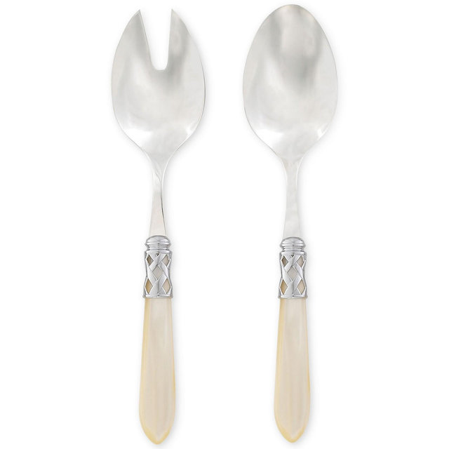 VIETRI Aladdin Brilliant 2-Pc. Salad Server Set