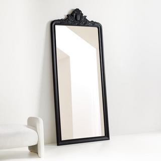 Levon Carved Wood Floor Mirror