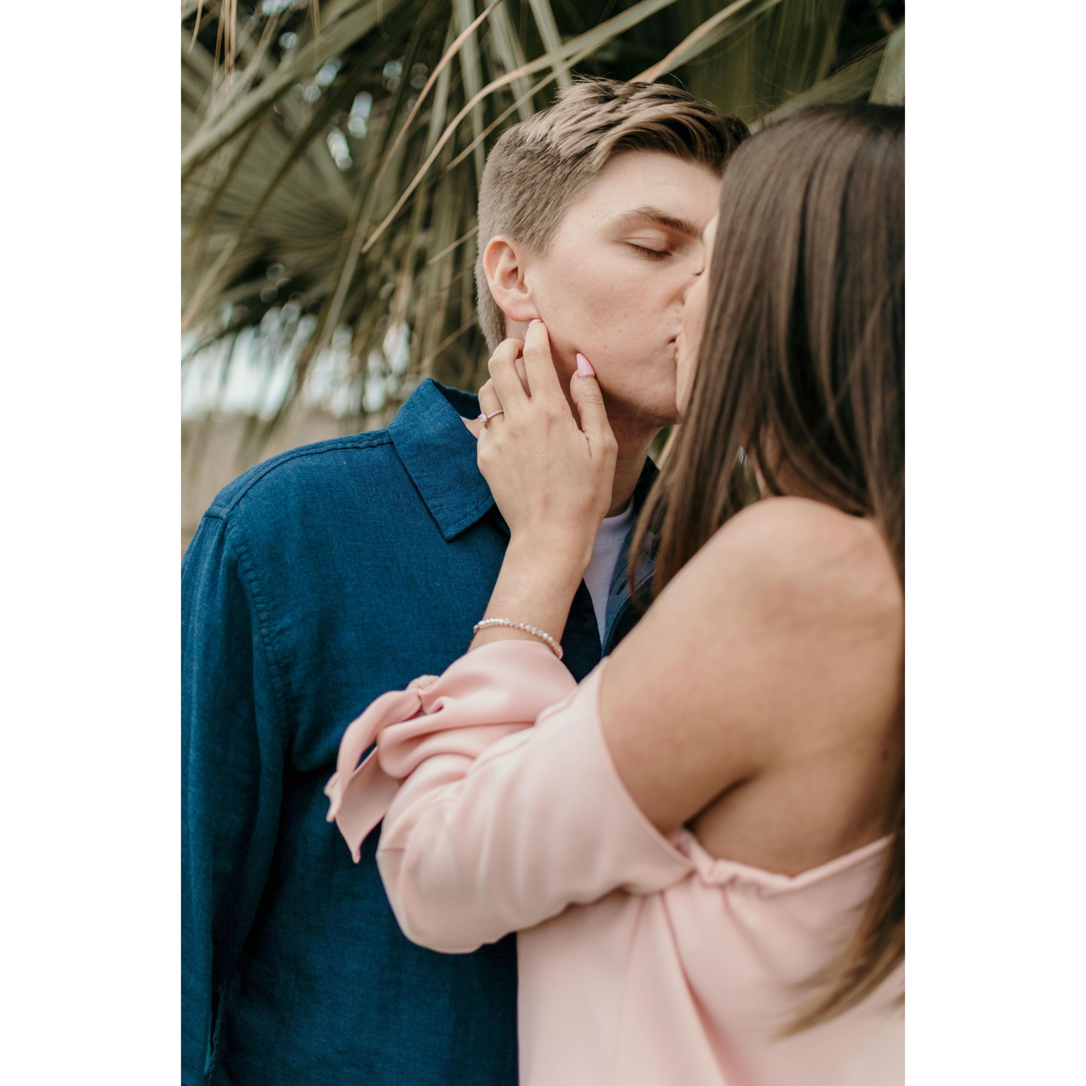 Your kisses make me feel safe