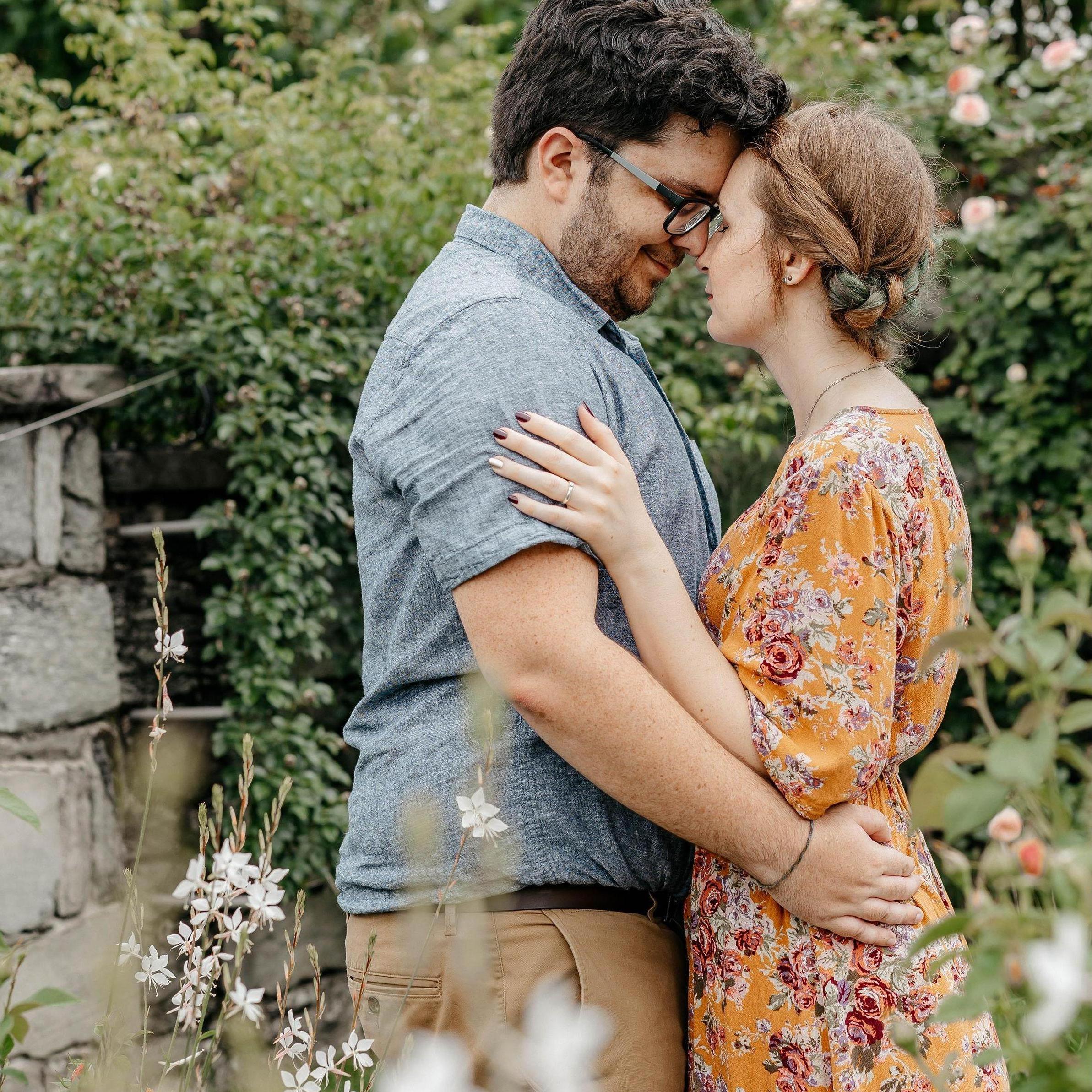 We had our dreamy engagement pictures done at Longwood Gardens.