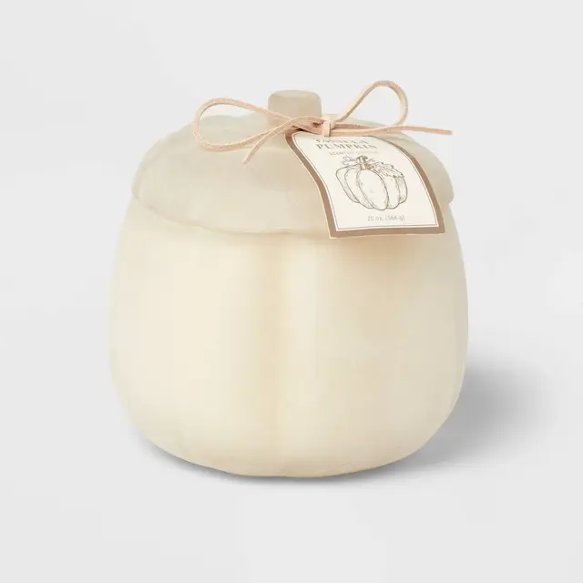 2-Wick Pumpkin Glass Candle Vanilla Pumpkin 20oz - Threshold™