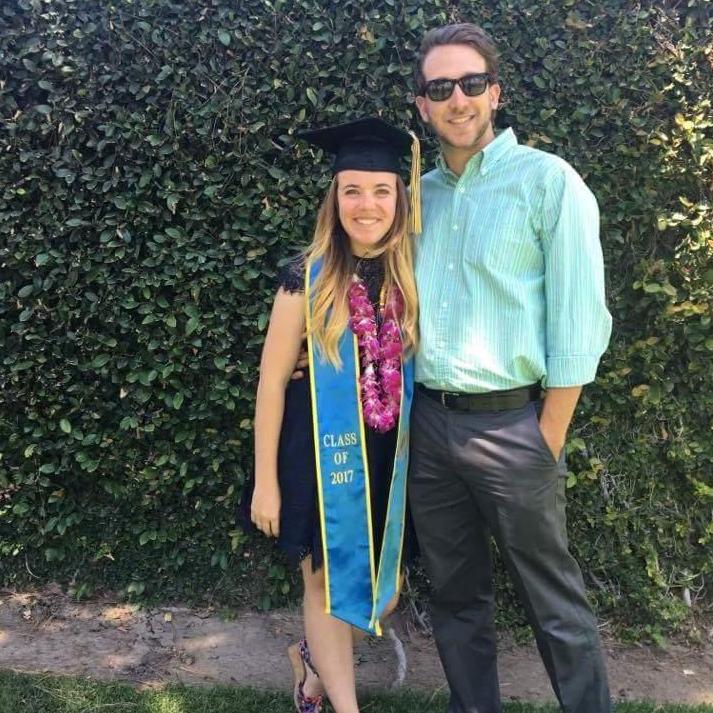 Sam's college graduation 2017