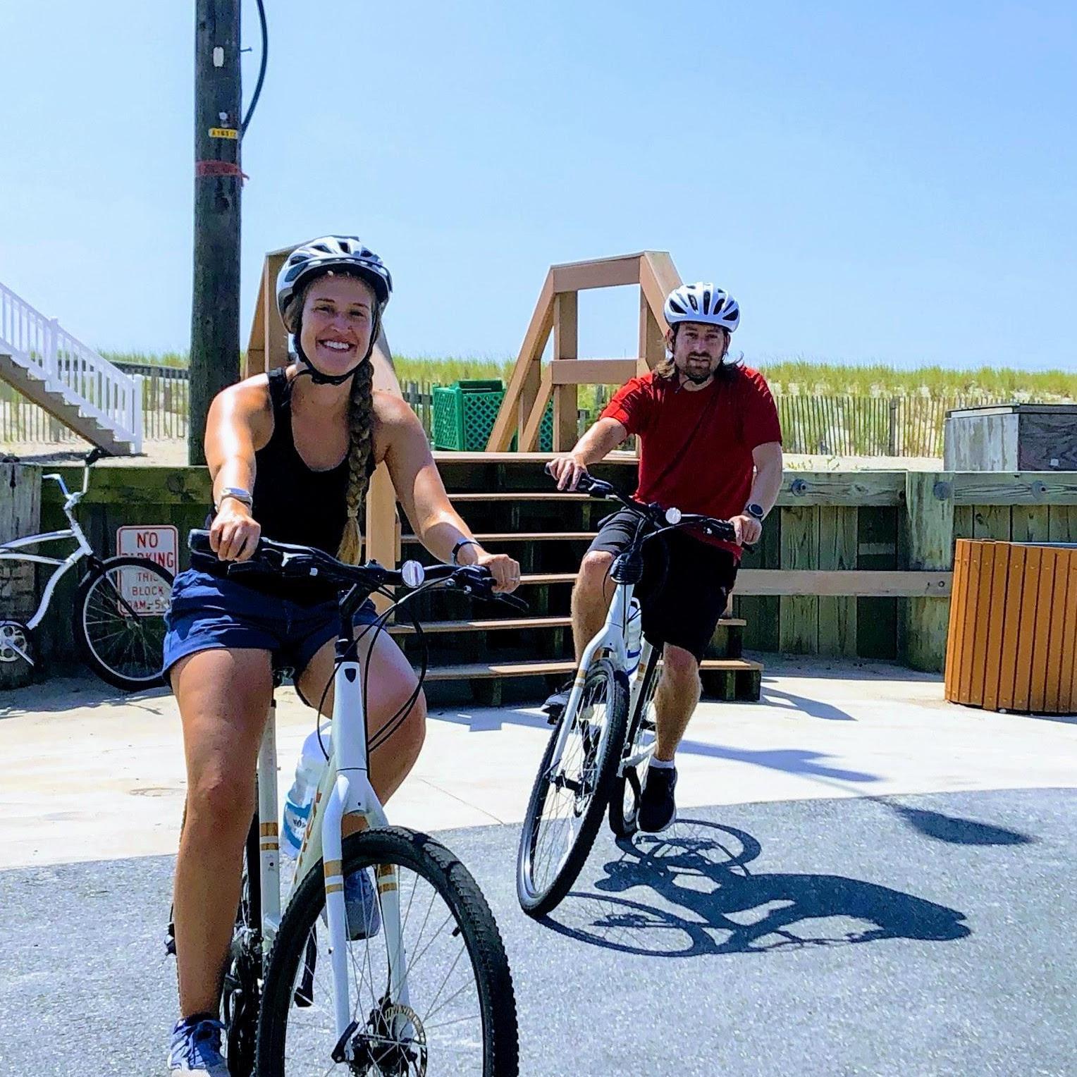 Bike riding in Margate City, NJ
