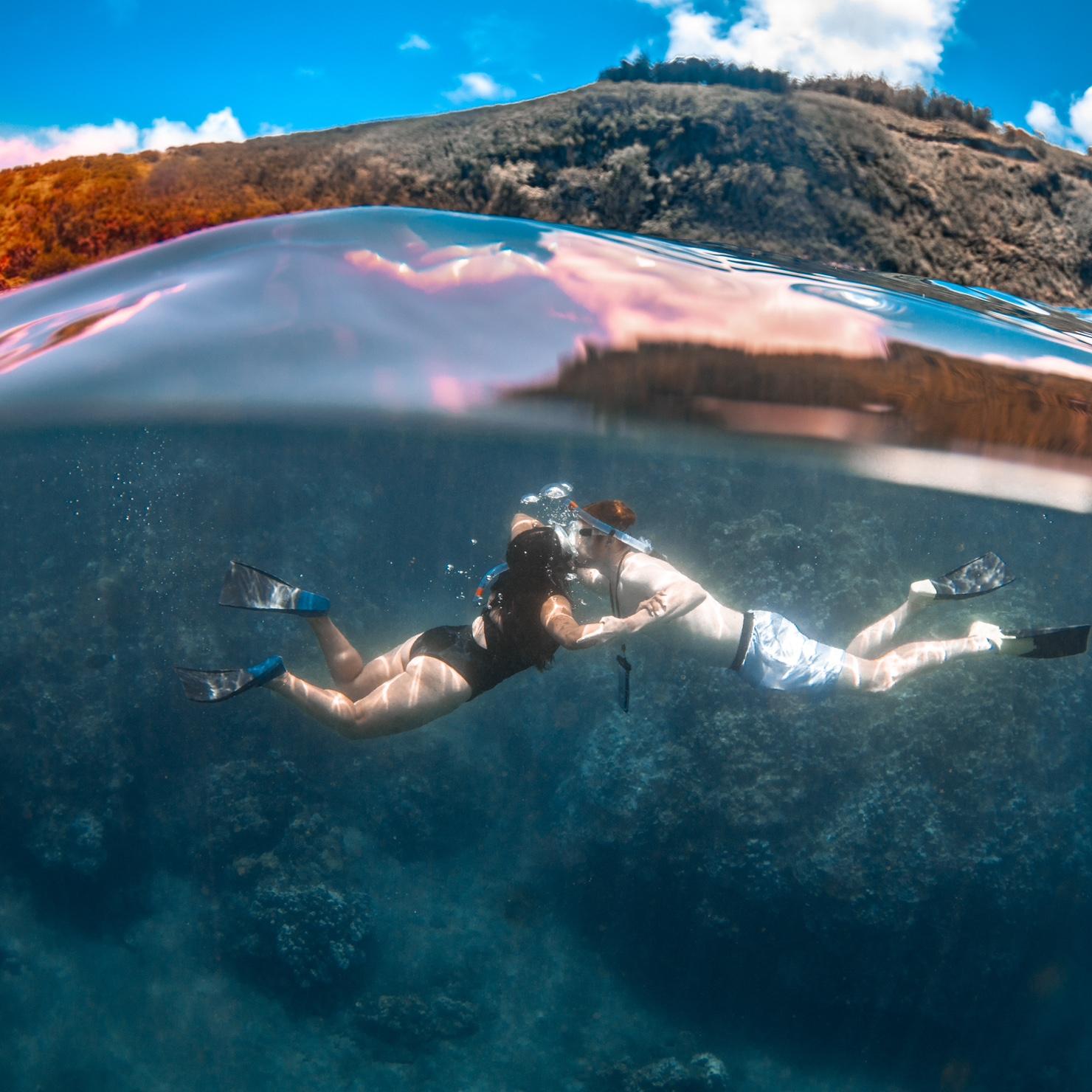 May 2024 
snorkeling in Hawaii 🐠🦀