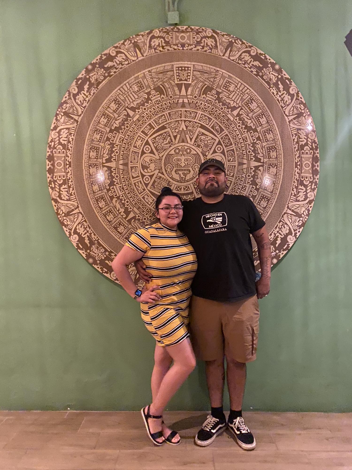 Out in Guadalajara at a friends restaurant!