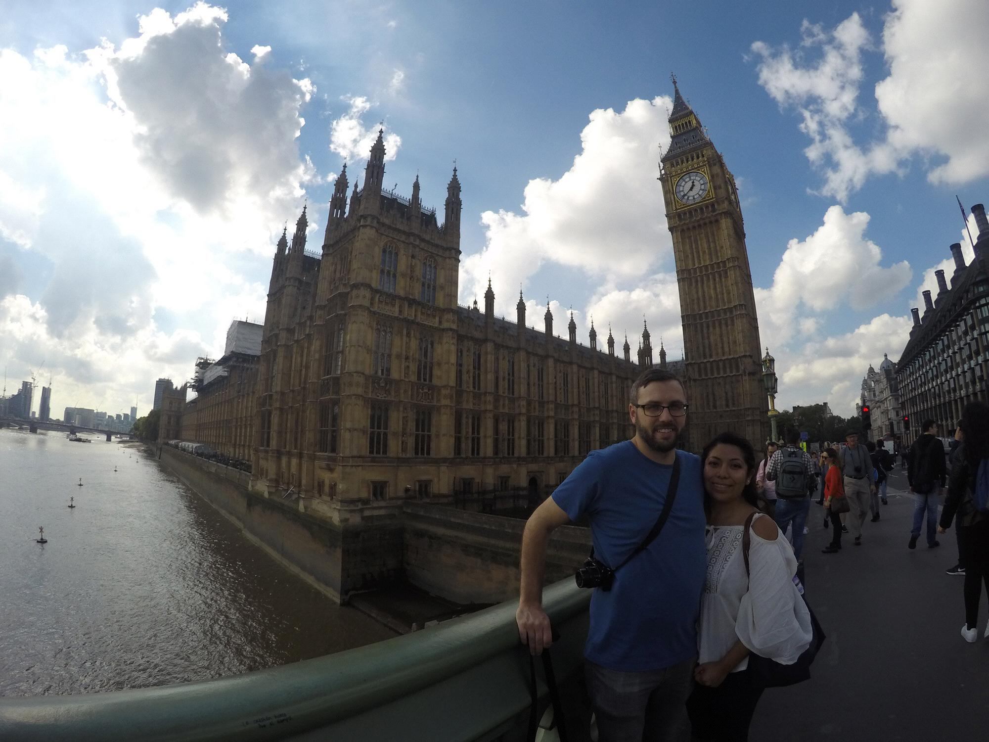 First time in London, 2016