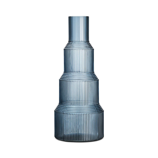 Kosta Boda Pavilion Vase, Blue, XL