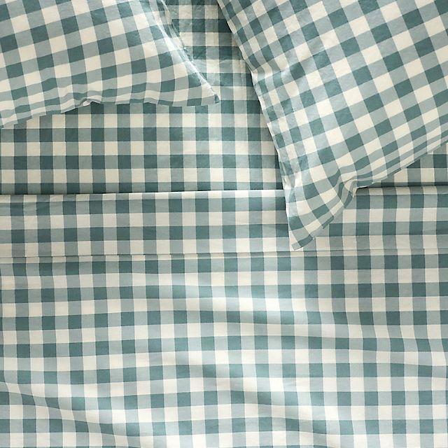 Organic Cotton Percale Printed Sheet Set