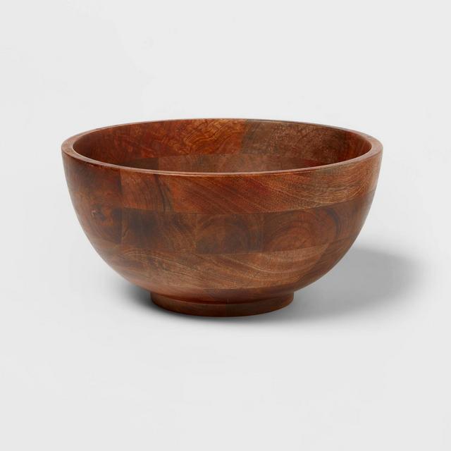 196oz Mango Wood Serving Bowl - Threshold™