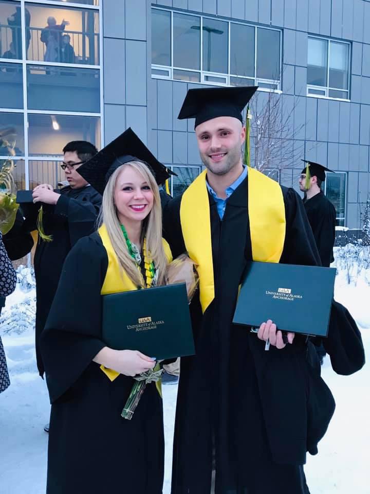 We graduated college!