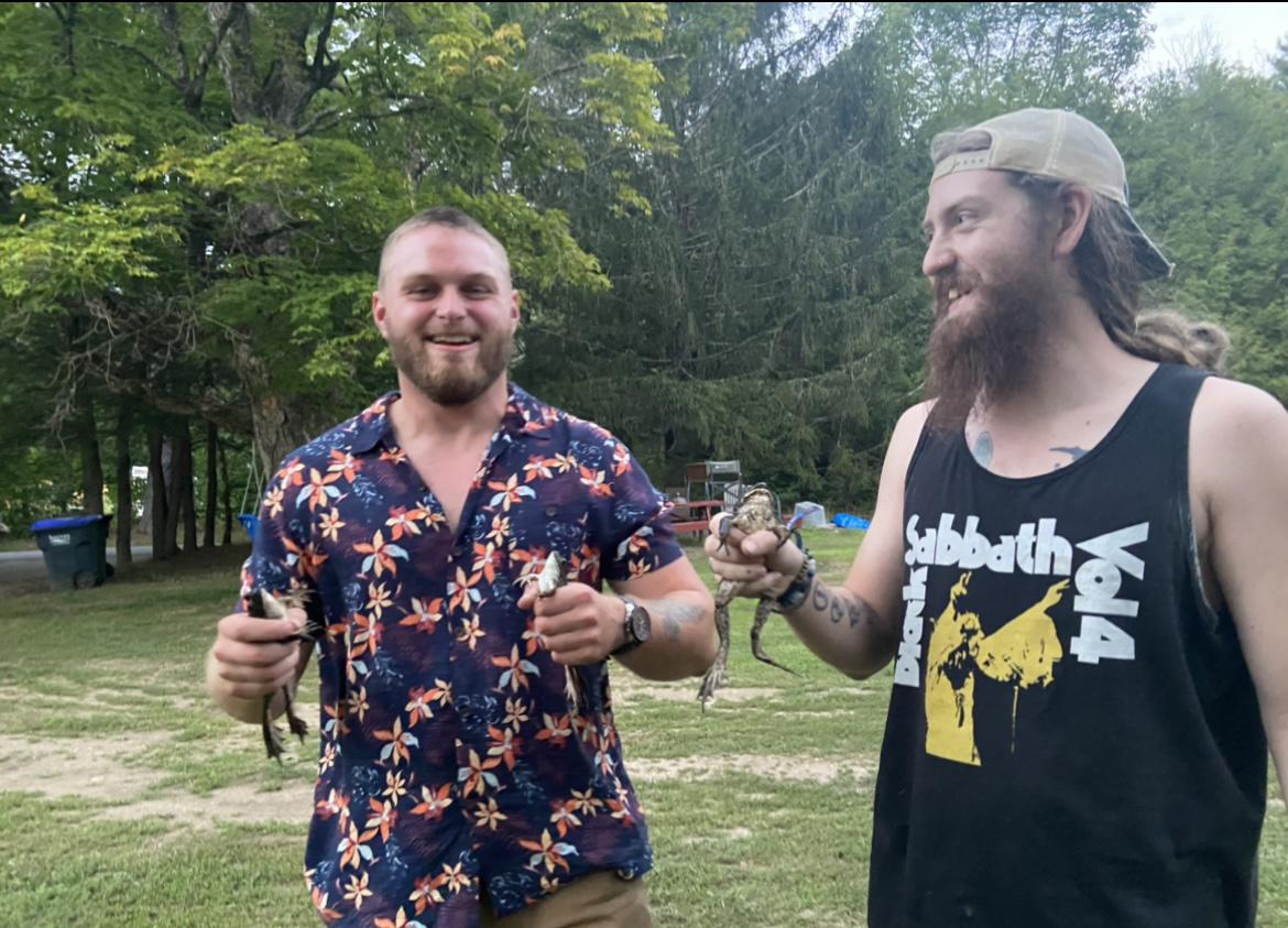 Christian and his Best man / best friend Joe Burack