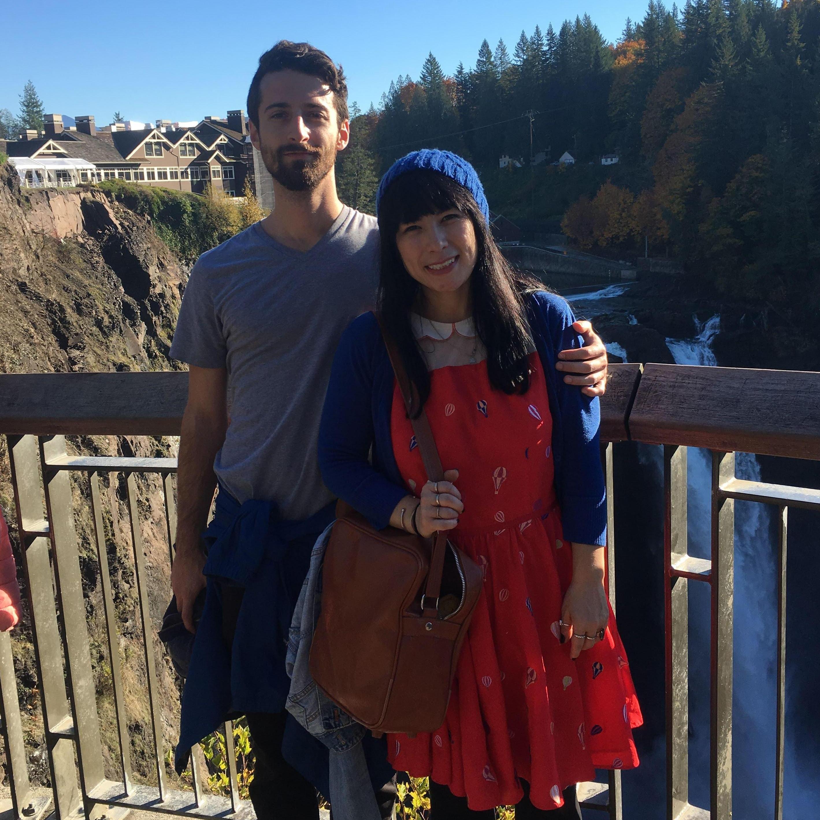 We ended up taking our engagement photos at this same location about 3.5 years later.
