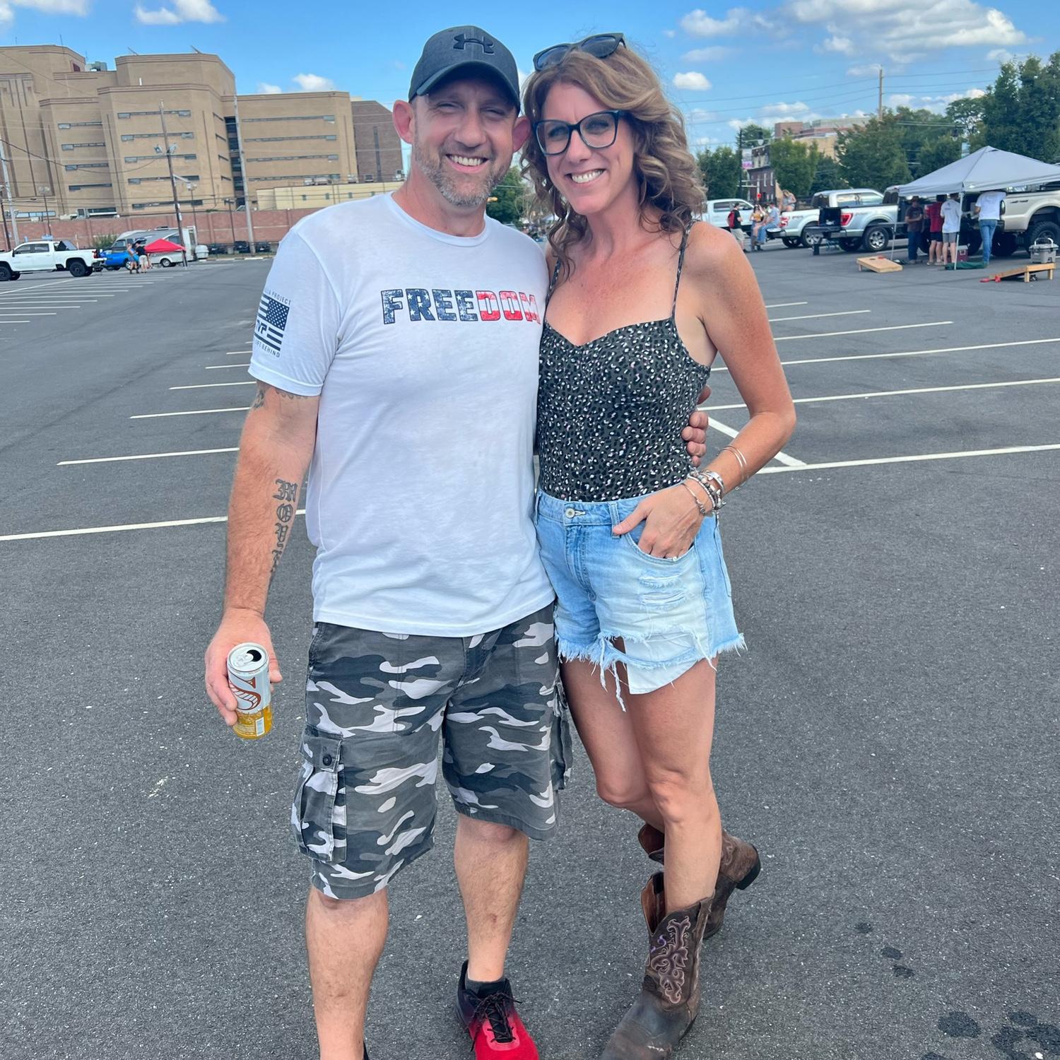 TAKE ME TO CHURCH! EC birthday celebration at Eric Church concert in Camden last year!