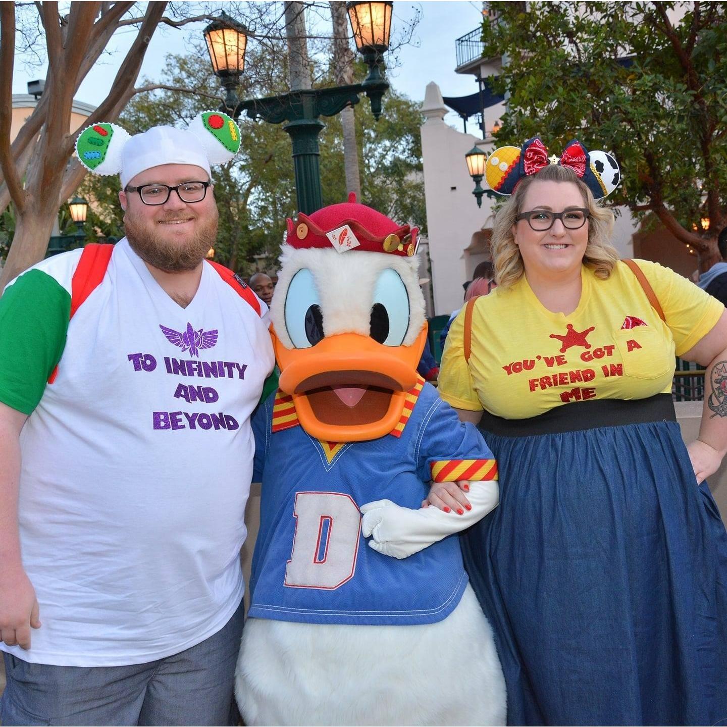 Doing one of our favorite things! Disneybounding at Disneyland!