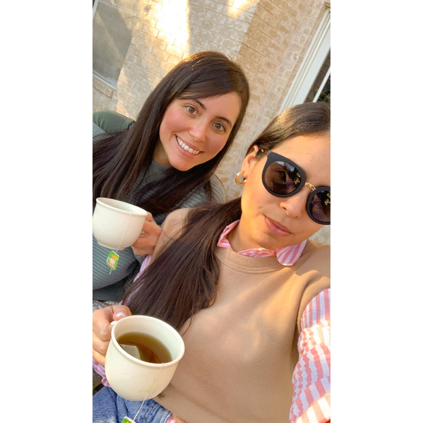 En la parrillada de Fernan (Kare y su hermana Kat)