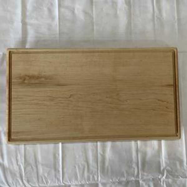 Large hard maple cutting board