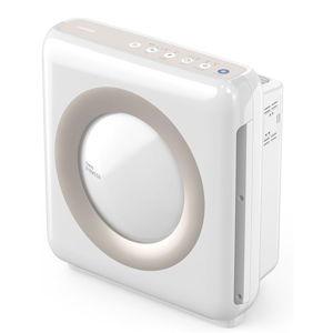 Coway Airmega AP-1512HH(W) True HEPA Purifier with Air Quality Monitoring, Auto, Timer, Filter Indicator, and Eco Mode, 16.8 x 18.3 x 9.7, White