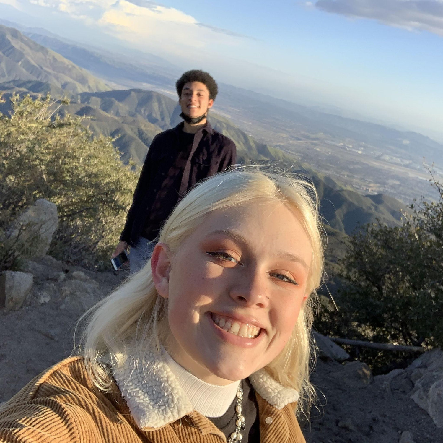 Our first time we traveled together, Lake Arrowhead
