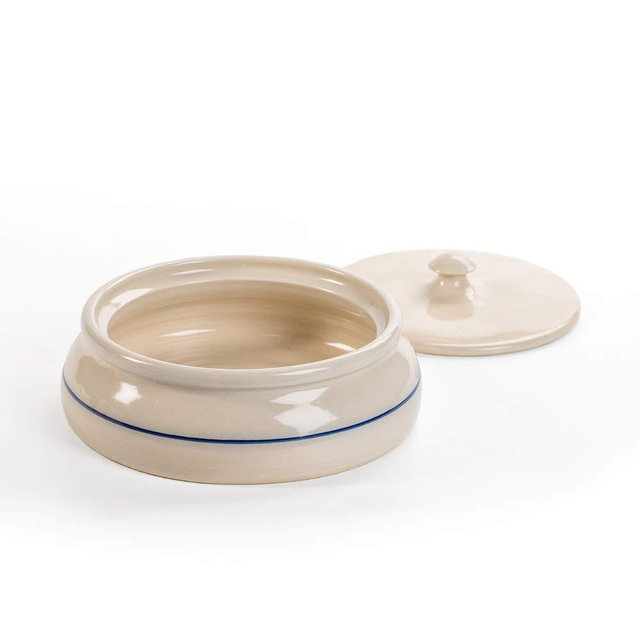 VERSAINSECT e Stripe Stoneware Tortilla Warmer